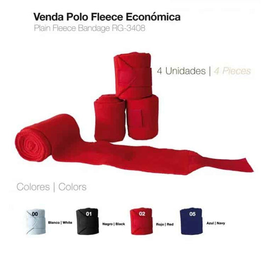 VENDA POLO FLEECE ECO. 3408 4 unidades - Tienda Hípica Online | D’Hispania ®