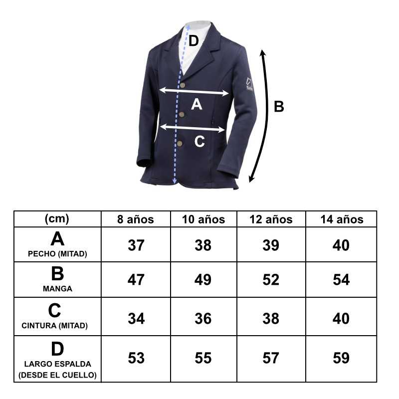 Chaqueta de concurso Tattini de niño/a Sole