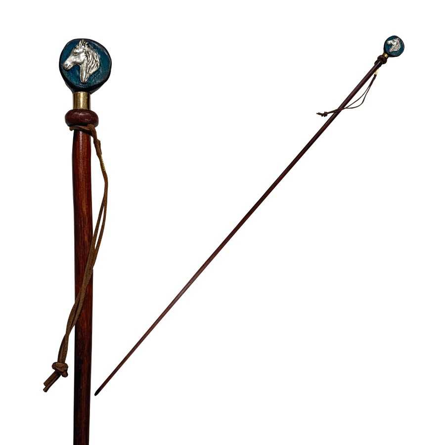 Fusta de junco pomo con fornitura - Tienda Hípica Online | D'Hispania ®