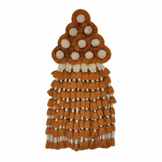 Mosquero de seda Deluxe en color naranja, diseñado para protección y comodidad de caballos, de la marca D'Hispania.