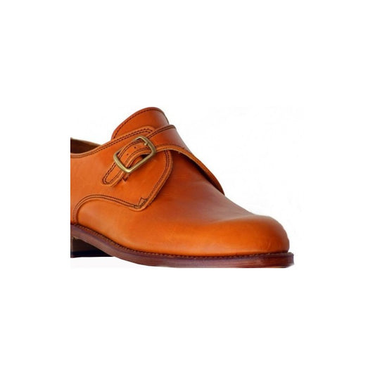 Zapato Milán de piel con hebilla lateral