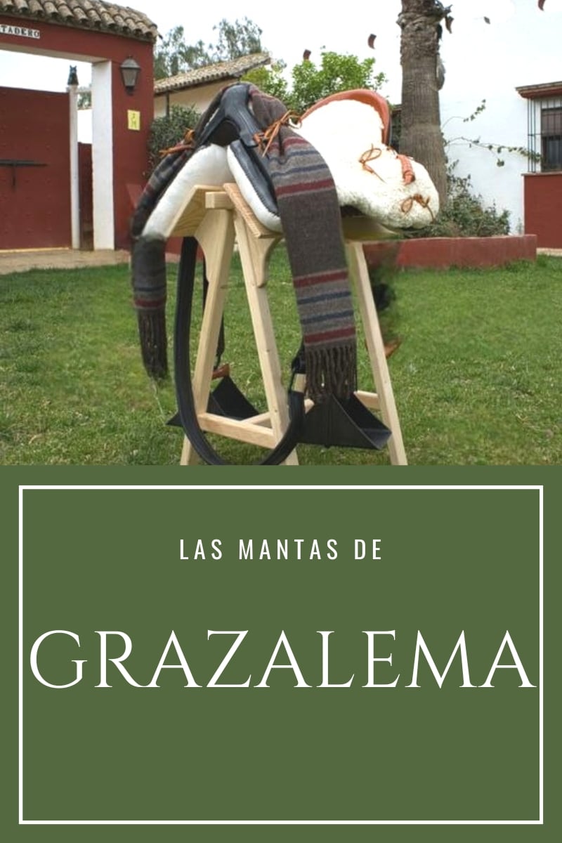 Mantas de Grazalema artesanales - Tradición ecuestre española D'Hispania