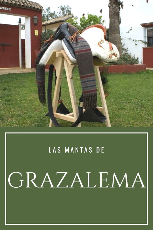 Mantas de Grazalema artesanales - Tradición ecuestre española D'Hispania