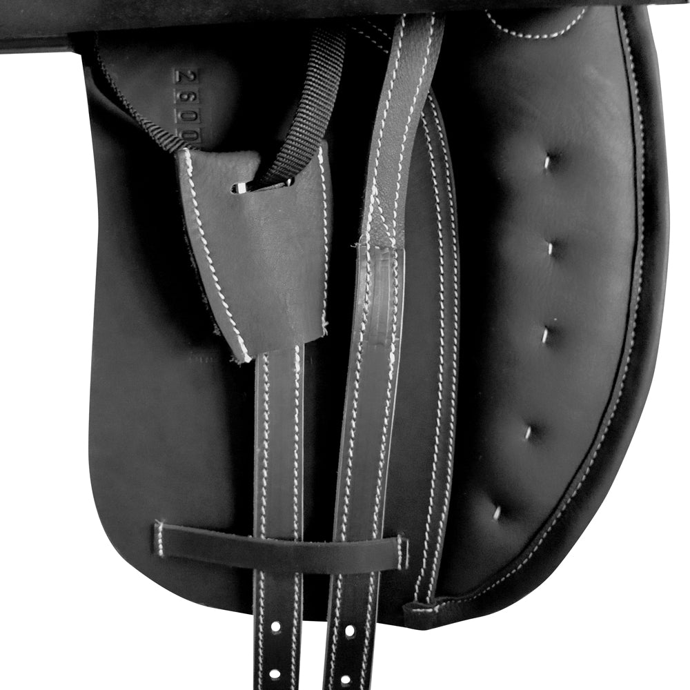 Silla Zaldi Marcha Australiana con Pomo - Cuero Premium | Garantía 10 Años - Tienda Hípica Online | D'Hispania ®