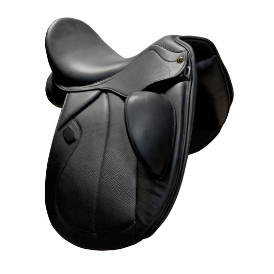 Silla Inglesa Doma Castel-TM con Taco Muslera - Cuero Premium - Tienda Hípica Online | D'Hispania ®