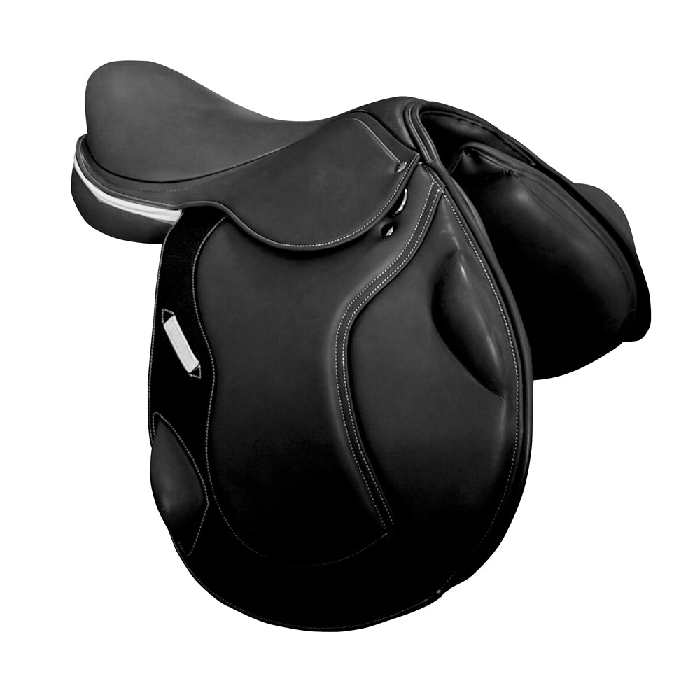 Silla de salto italiana Salto Pol de Tienda Hípica D'Hispania, diseñada para equitación y competencias de salto.