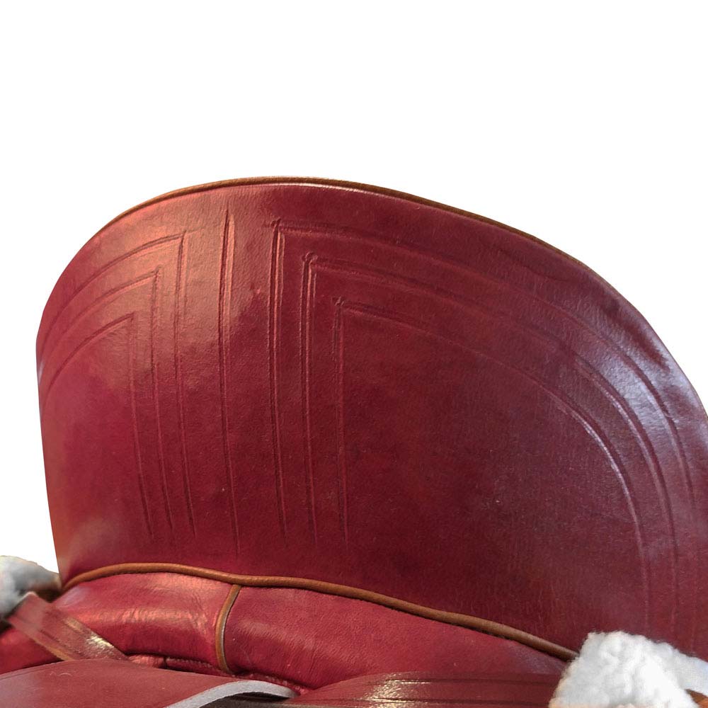 Silla de montar a caballo Vaquera Castecus Rocío Eco, con asiento acolchado y detalles de cuero, para equitación cómoda y duradera.