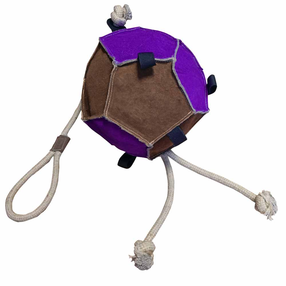 JUGUETE: BALÓN PARA CABALLOS LEATHER HORSE BALL TN