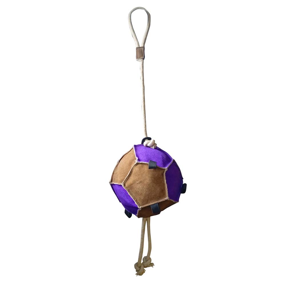 JUGUETE: BALÓN PARA CABALLOS LEATHER HORSE BALL TN