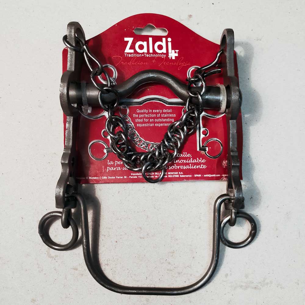 BOCADO VAQUERO FORJA 5/8 40 INOX BITONO ENVEJECIDO