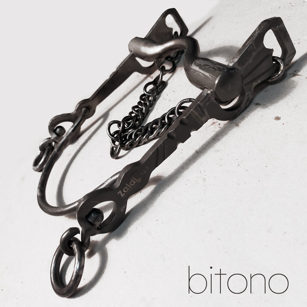 BOCADO VAQUERO FORJA 162 INOX BITONO ENVEJECIDO