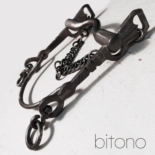 BOCADO VAQUERO FORJA 162 INOX BITONO ENVEJECIDO