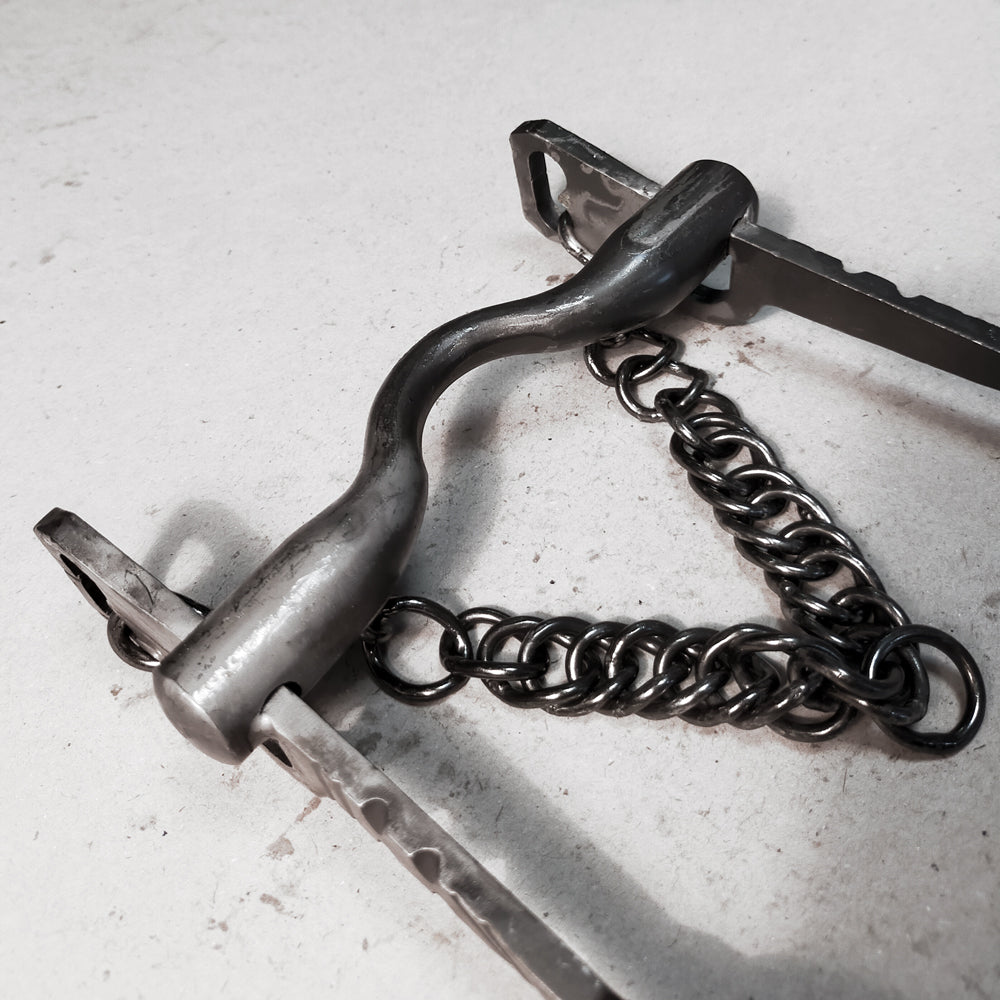 BOCADO VAQUERO FORJA 162 INOX BITONO ENVEJECIDO