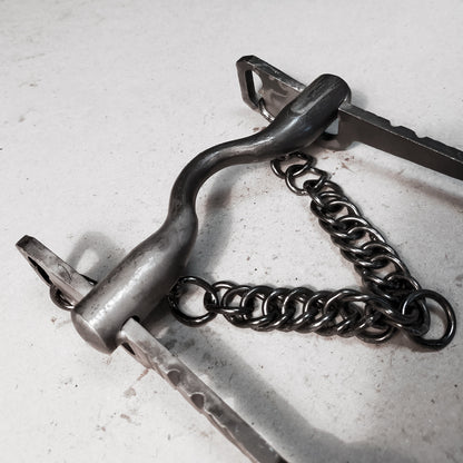 BOCADO VAQUERO FORJA 162 INOX BITONO ENVEJECIDO