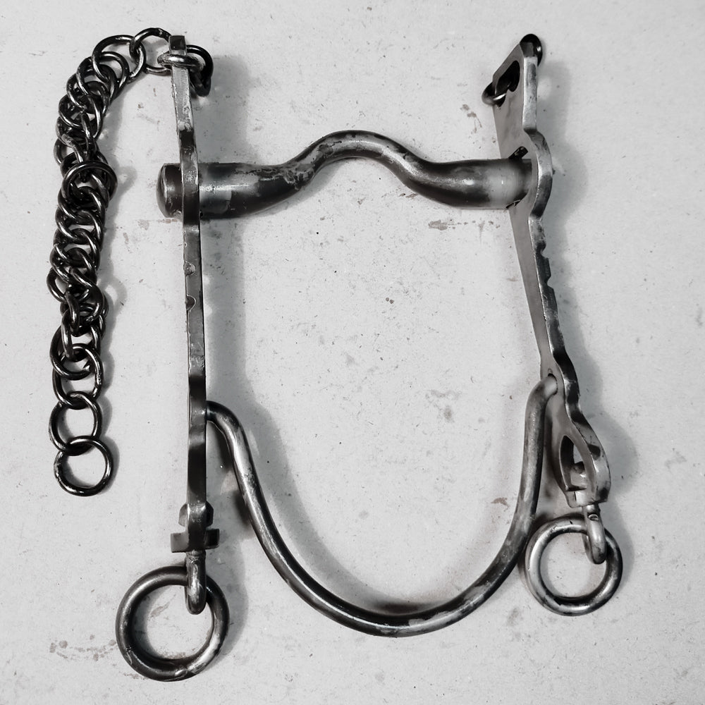 BOCADO VAQUERO FORJA 162 INOX BITONO ENVEJECIDO