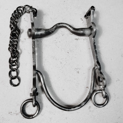 BOCADO VAQUERO FORJA 162 INOX BITONO ENVEJECIDO