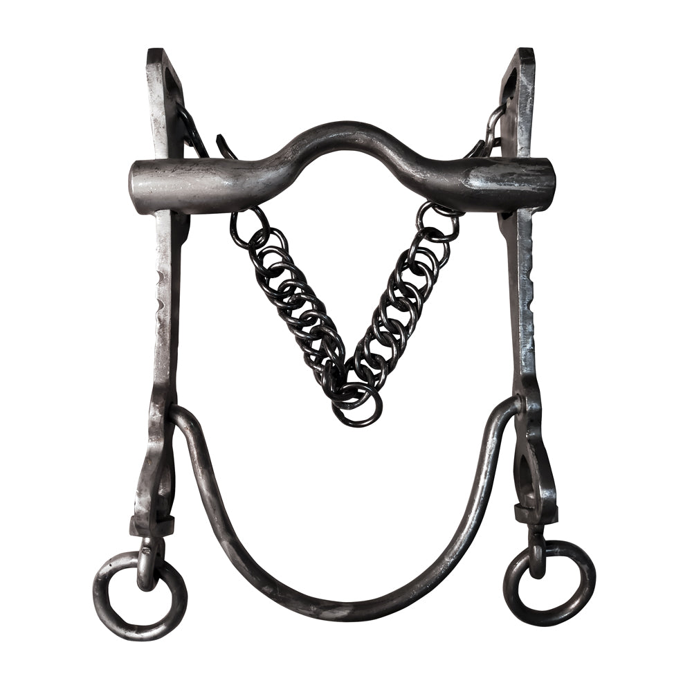 BOCADO VAQUERO FORJA 162 INOX BITONO ENVEJECIDO