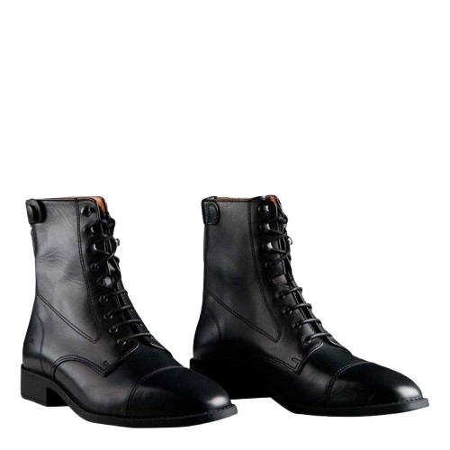 BOTINA INGLESA DERBY CORDONES NEGRO
