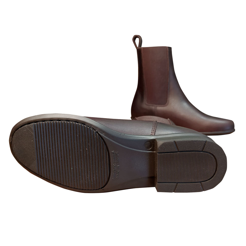 BOTINA ESPAÑOLA ELÁSTICO PIEL AMERICANA - Tienda Hípica Online | D’Hispania ®