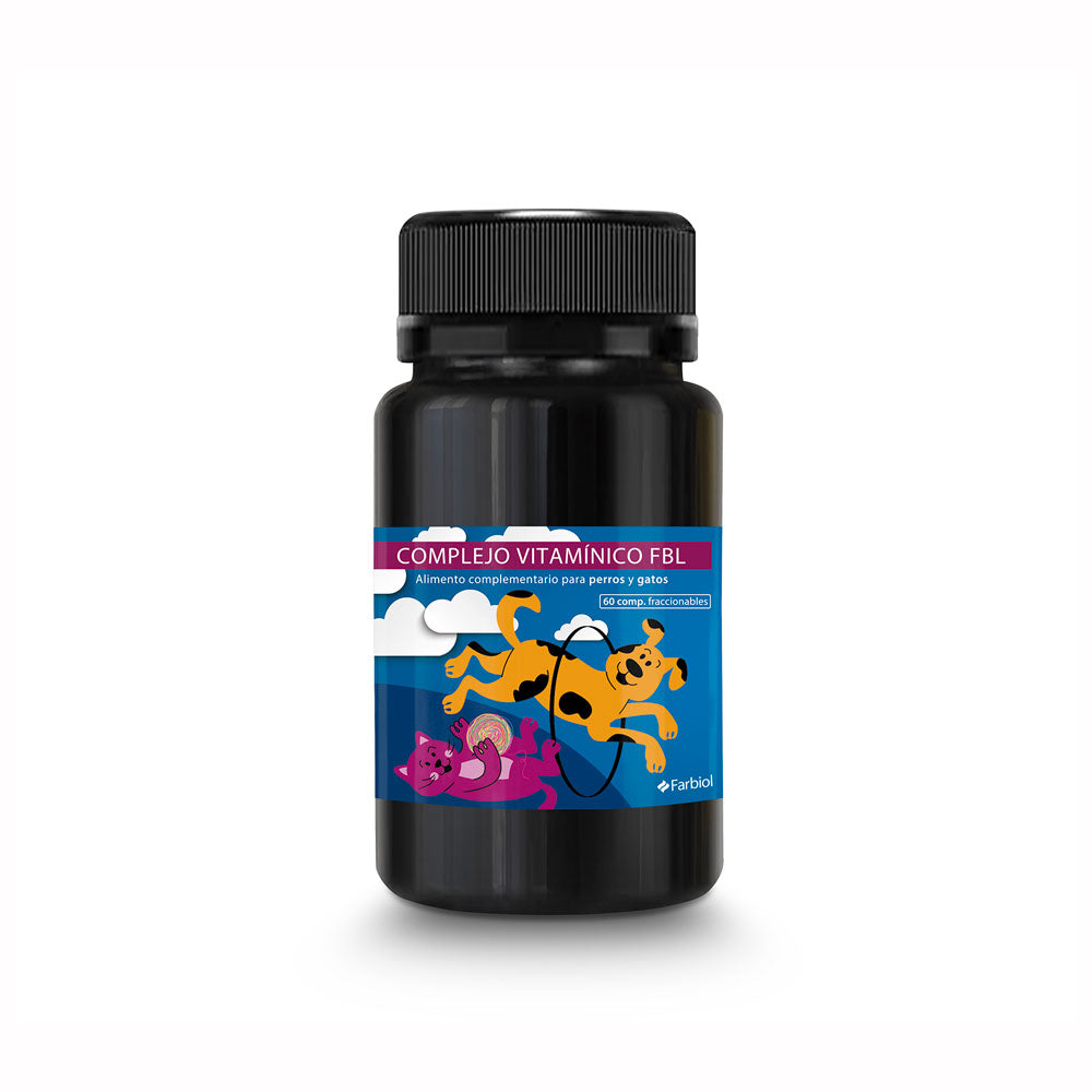 Complejo vitamínico FBL para perros y gatos · 60 comprimidos