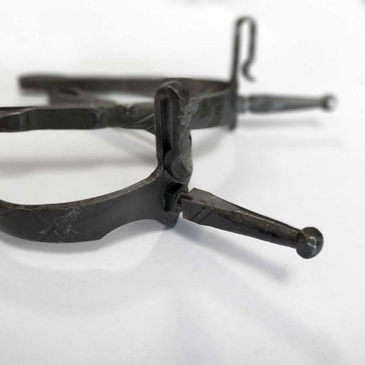 ESPUELA VAQUERA FORJA INOX BITONO ENVEJECIDO 68 GALLO CONTACTO