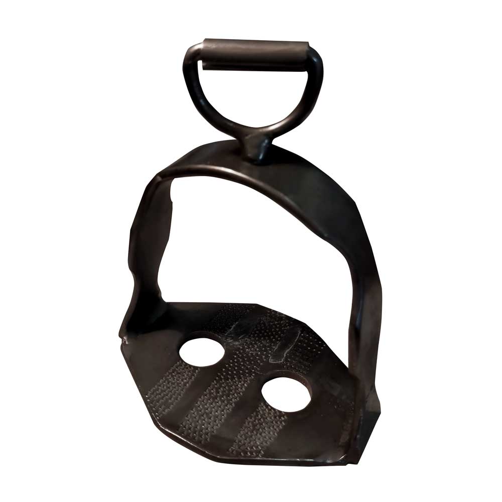 ESTRIBO VAQUERO ESPAÑOL FORJA 03 INOX BITONO ENVEJECIDO