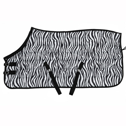 Manta de invierno para caballo Poly Fiber 200 g Cebra
