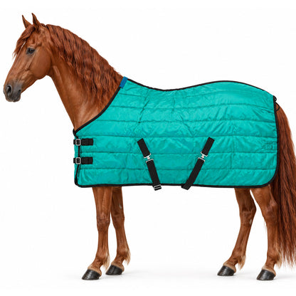 Manta de invierno para caballo Poly Fiber 200 g Verde