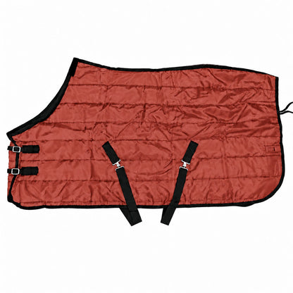 Manta de invierno para caballo Poly Fiber 200 g Rust