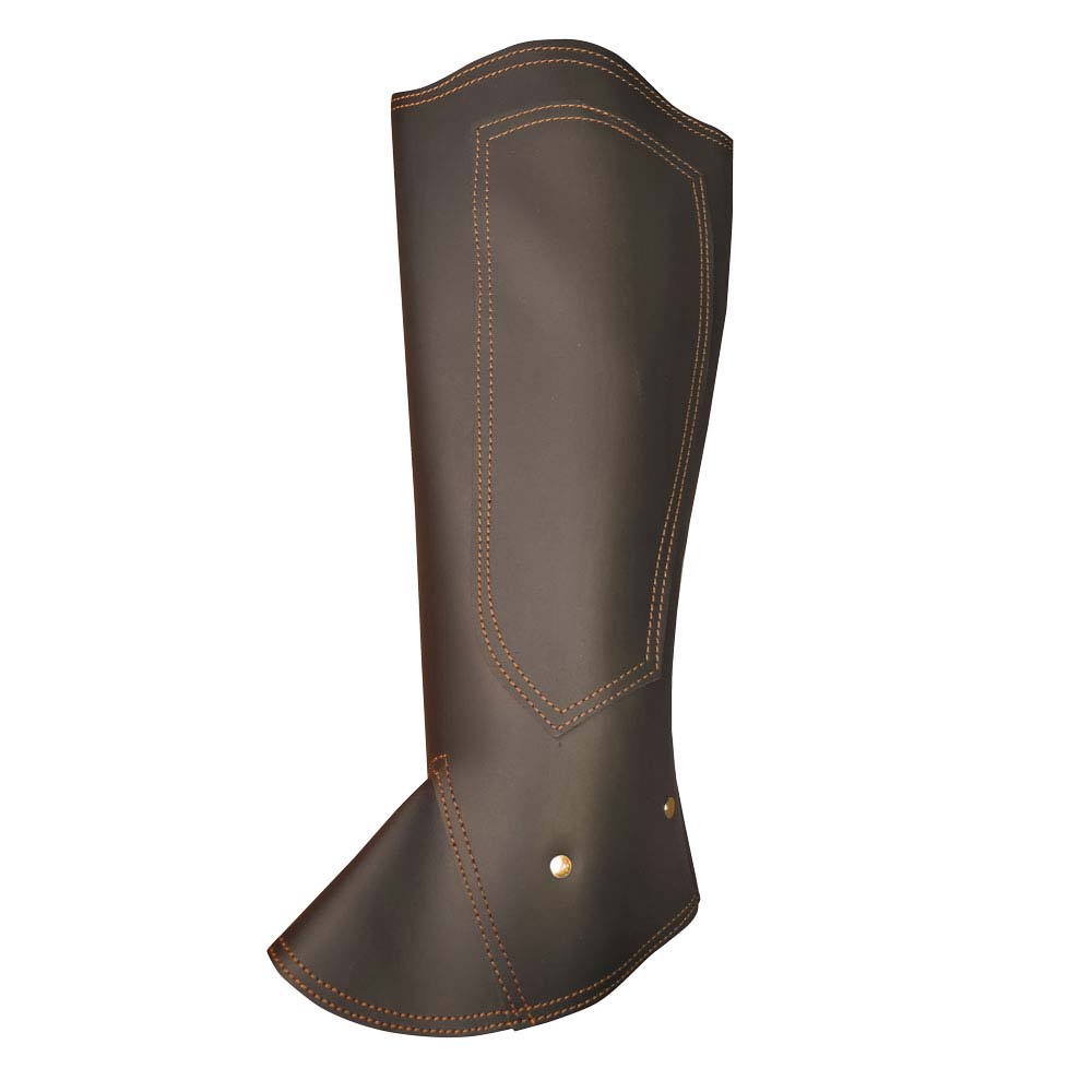 POLAINA PORTUGUESA CUERO ENGRASADA - Tienda Hípica Online | D’Hispania ®