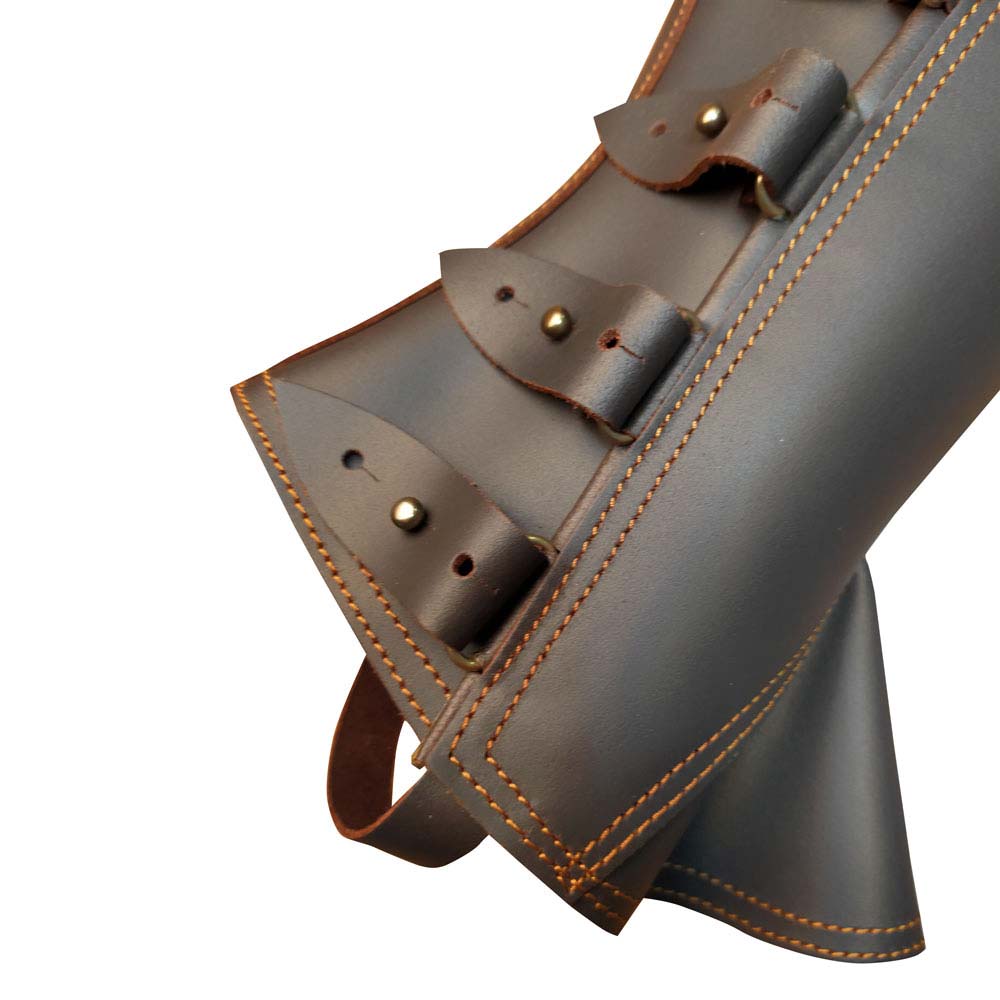 POLAINA PORTUGUESA CUERO ENGRASADA - Tienda Hípica Online | D’Hispania ®