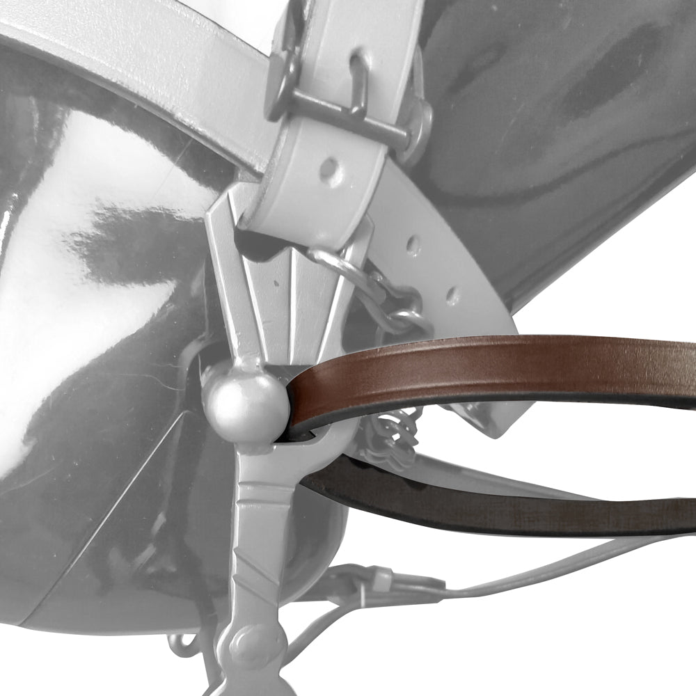 Riendas Españolas para Pechopetral Zaldi FI-812 | Enganche Directo Bocado Vaquero