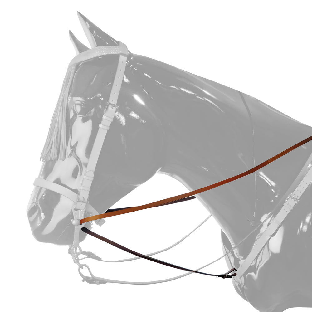 Riendas Españolas para Pechopetral Zaldi FI-812 | Enganche Directo Bocado Vaquero