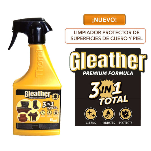 JABONCILLO GLEATHER LIMPIADOR PROTECTOR DE CUERO