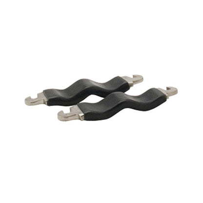 Abrebocas de acero inoxidable con correa de cuero para caballos, ideal para entrenamiento y control en equitación.