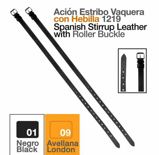 ACIÓN ESTRIBO VAQUERA C/HEBILLA 1219 - Tienda Hípica Online | D’Hispania ®