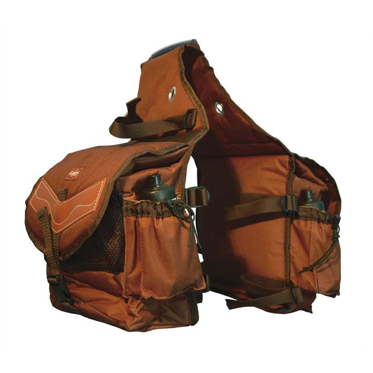 ALFORJA TRASERA CON 2 CANTIMPLORAS AC00111 - Tienda Hípica Online | D’Hispania ®