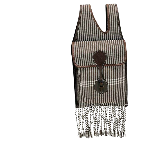 ALFORJA VAQUERA ZALDI EXTRA LONA - Tienda Hípica Online | D’Hispania ®