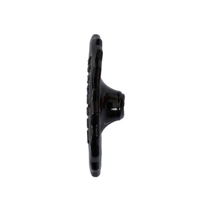 Arandela filete gel para bocado negro de la marca Tienda Hípica D'Hispania, con diseño de protección para caballos.