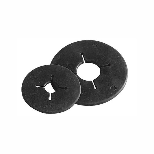 ARANDELA FILETE GOMA ABIERTA PONY NEGRO - Tienda Hípica Online | D’Hispania ®