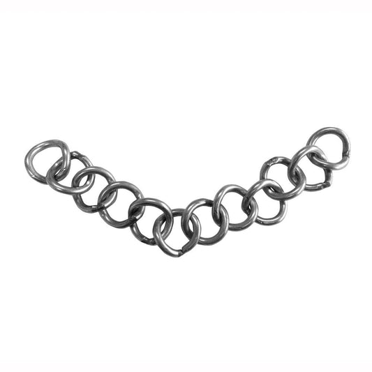 BARBADA CADENILLA GRUESA SIMPLE INOX MATE - Tienda Hípica Online | D’Hispania ®