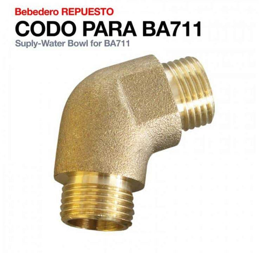 BEBEDERO REPUESTO CODO PARA BA711 - Tienda Hípica Online | D’Hispania ®