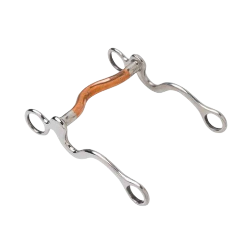 BOCADO AMERICANO INOX 607926 12.5cm - Tienda Hípica Online | D’Hispania ®