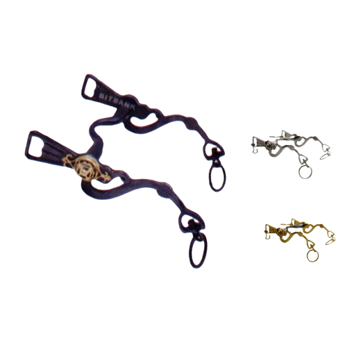 BOCADO BARROCO REPUJADO - Tienda Hípica Online | D’Hispania ®