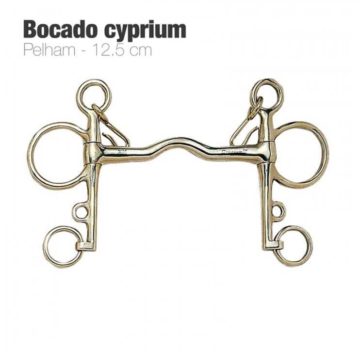 BOCADO CYPRIUM PELHAM 21250CY 12.5cm - Tienda Hípica Online | D’Hispania ®