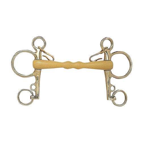 BOCADO CYPRIUM PELHAM GOMA 21250YPM 12.5cm - Tienda Hípica Online | D’Hispania ®