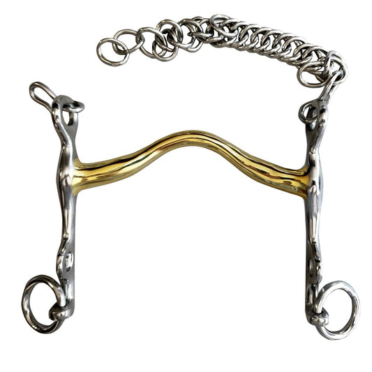 BOCADO DOMA EMBOCADURA CURVA INOX BBI-5115 - Tienda Hípica Online | D’Hispania ®