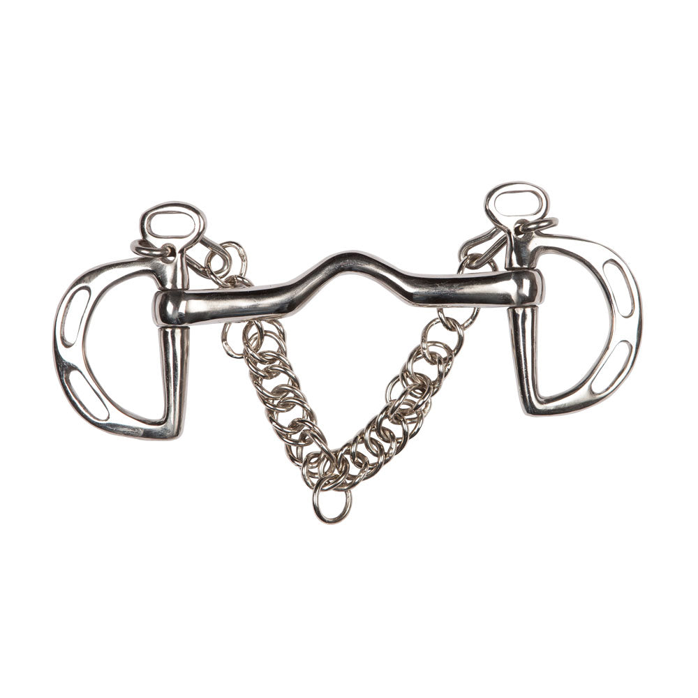 BOCADO GOYOAGA PUENTE ECONÓMICO INOX - Tienda Hípica Online | D’Hispania ®