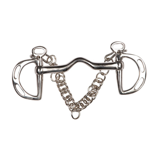 BOCADO GOYOAGA PUENTE ECONÓMICO INOX - Tienda Hípica Online | D’Hispania ®