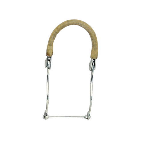 BOCADO HACKAMORE INOX GOMA 25108 - Tienda Hípica Online | D’Hispania ®